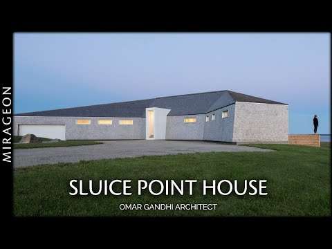 Modern Home Honoring Vernacular Architecture | Sluice Point House