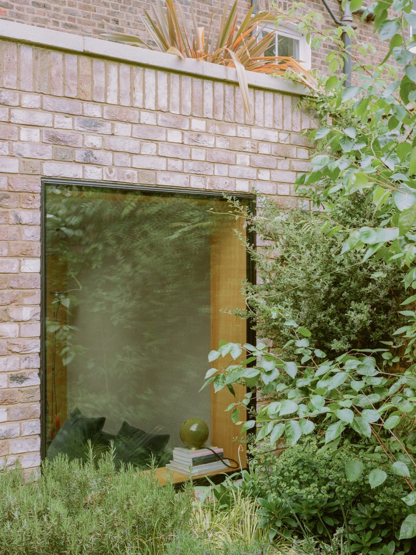 Brick home extension in London