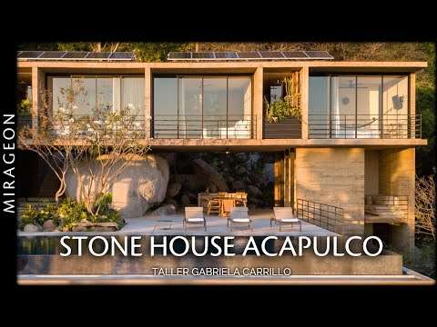 There’s a Stone in the Middle of the House | Casa Piedra Acapulco