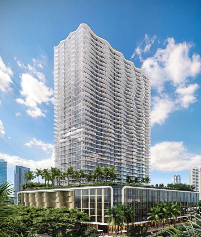 Arquitectonica designs “organic yet contemporary” skyscraper in Hawaii