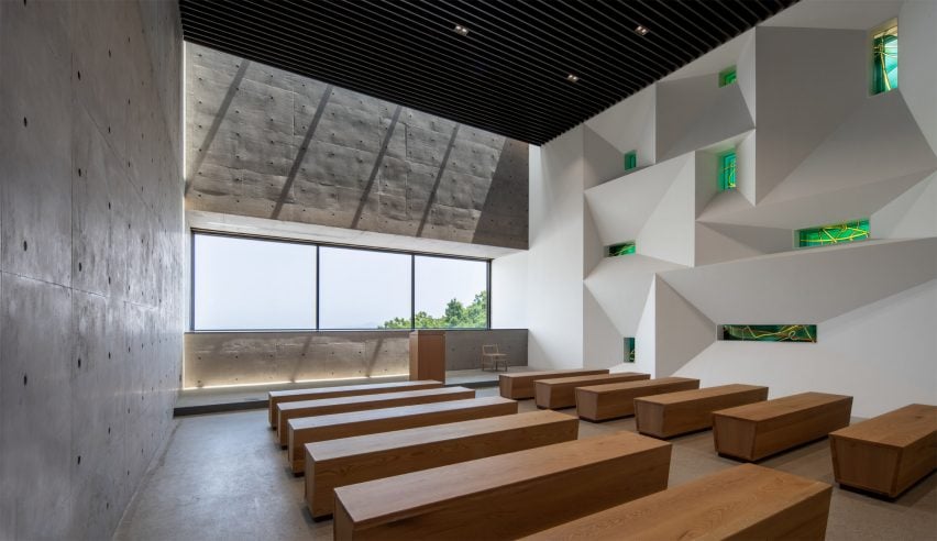 Sea chapel at Meditation Chapel by Atelier Koma