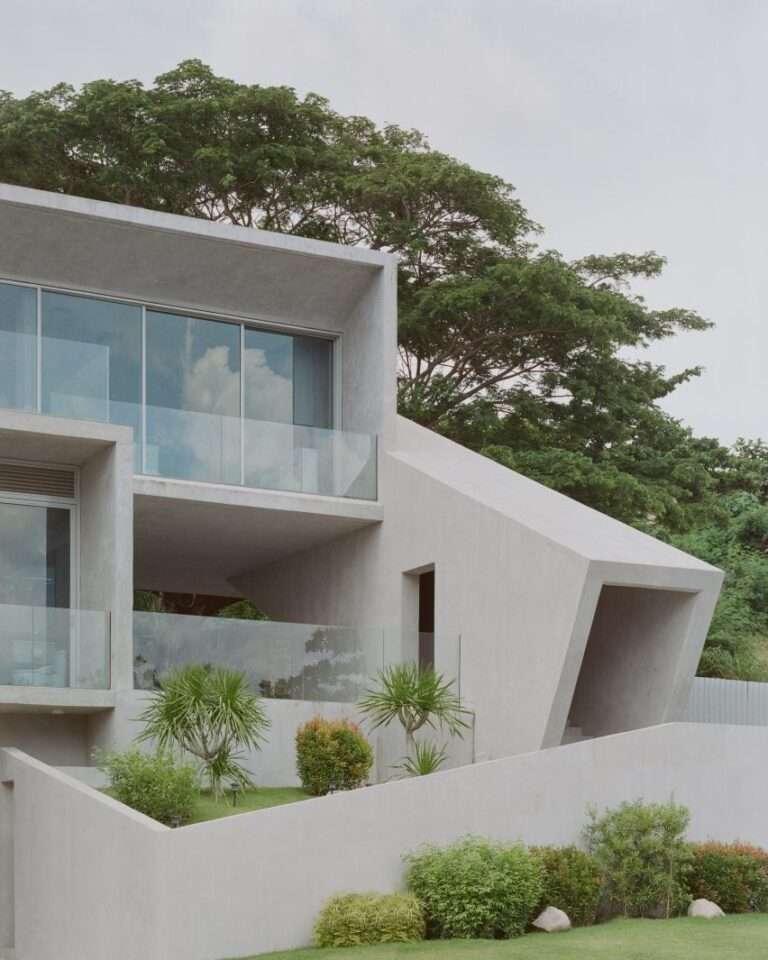 CAZA employs passive cooling for concrete FR House in the Philippines