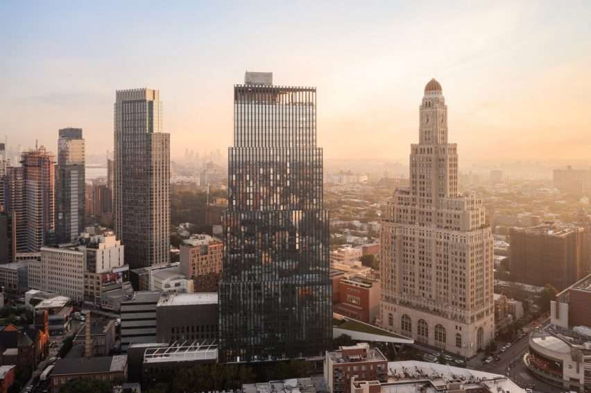 505 State street with Williamsburg Savings Bank tower adjacent