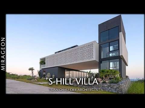 Like a Large Stone Block Embedded in the Earth | S-Hill Villa