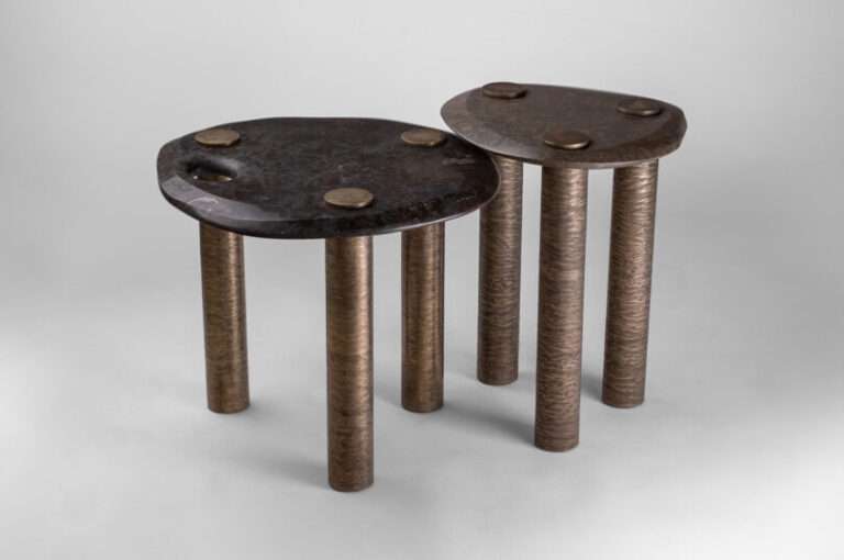 The Hagstones: A Modern-Meets-Industrial Family of Tables