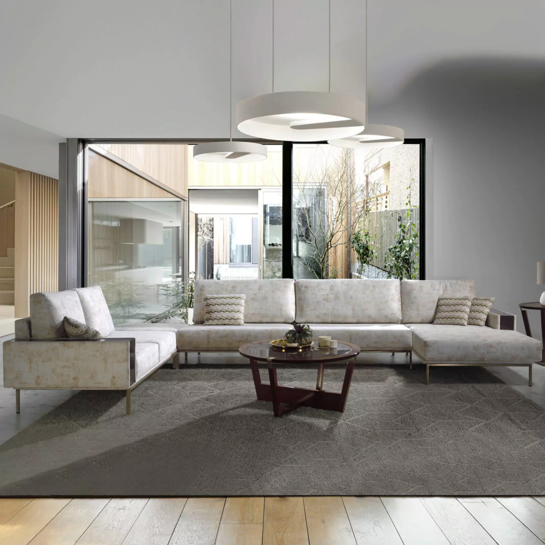 wellness interior design: Luxury Large Modular Corner Sofa
