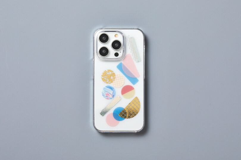 phone case with stickers