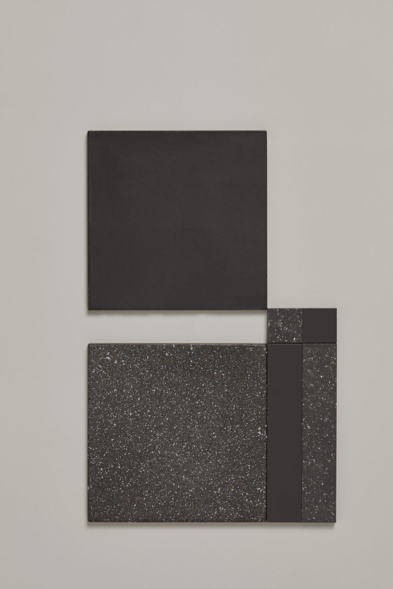 black tile samples