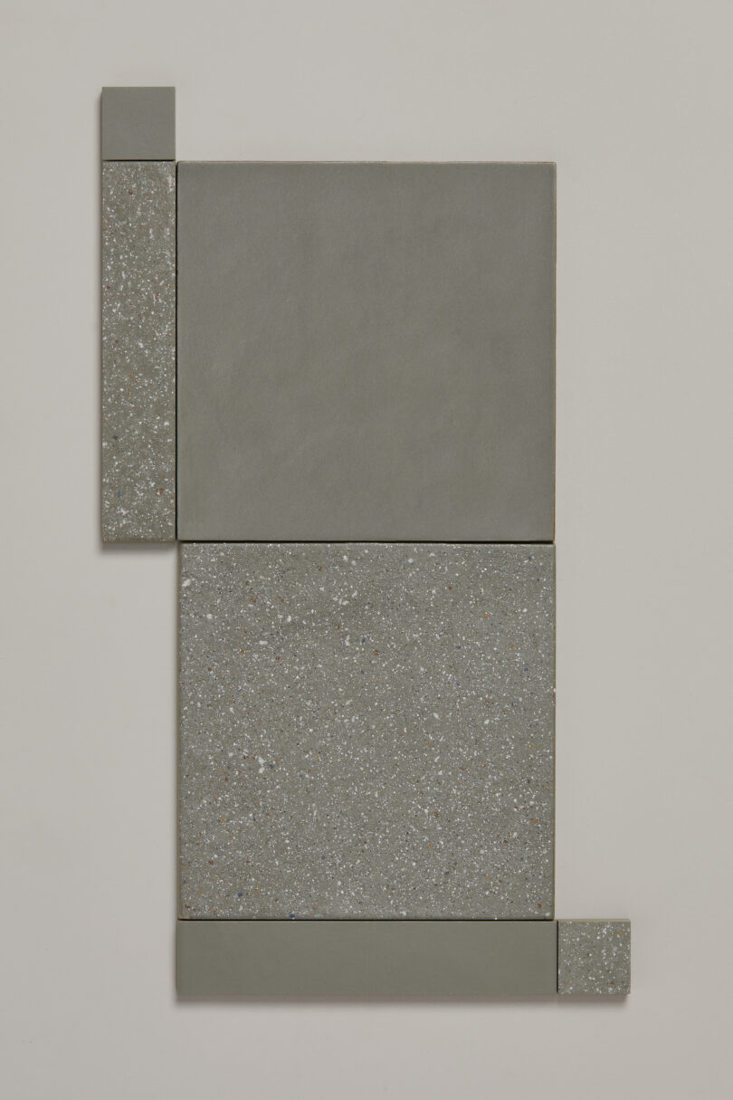 grey tile samples
