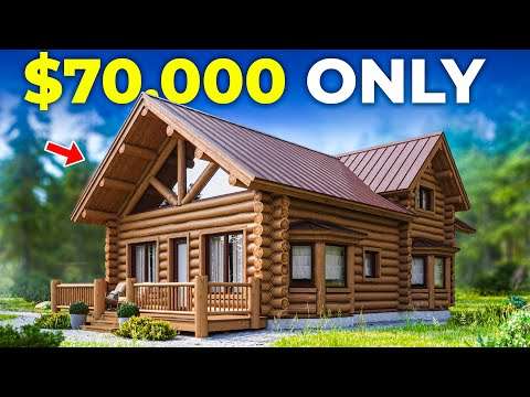 6 Affordable Log Cabin Kits For Sale on Ebay for Under $70k