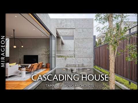 Flowing Through the Site Like a Cascade | Cascade House