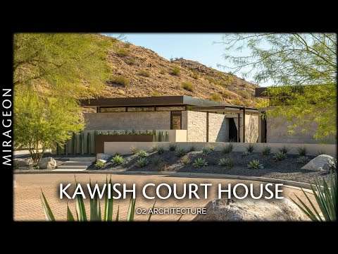 Inner Courtyards: Timeless Strategy in Desert Home | Kawish Court House