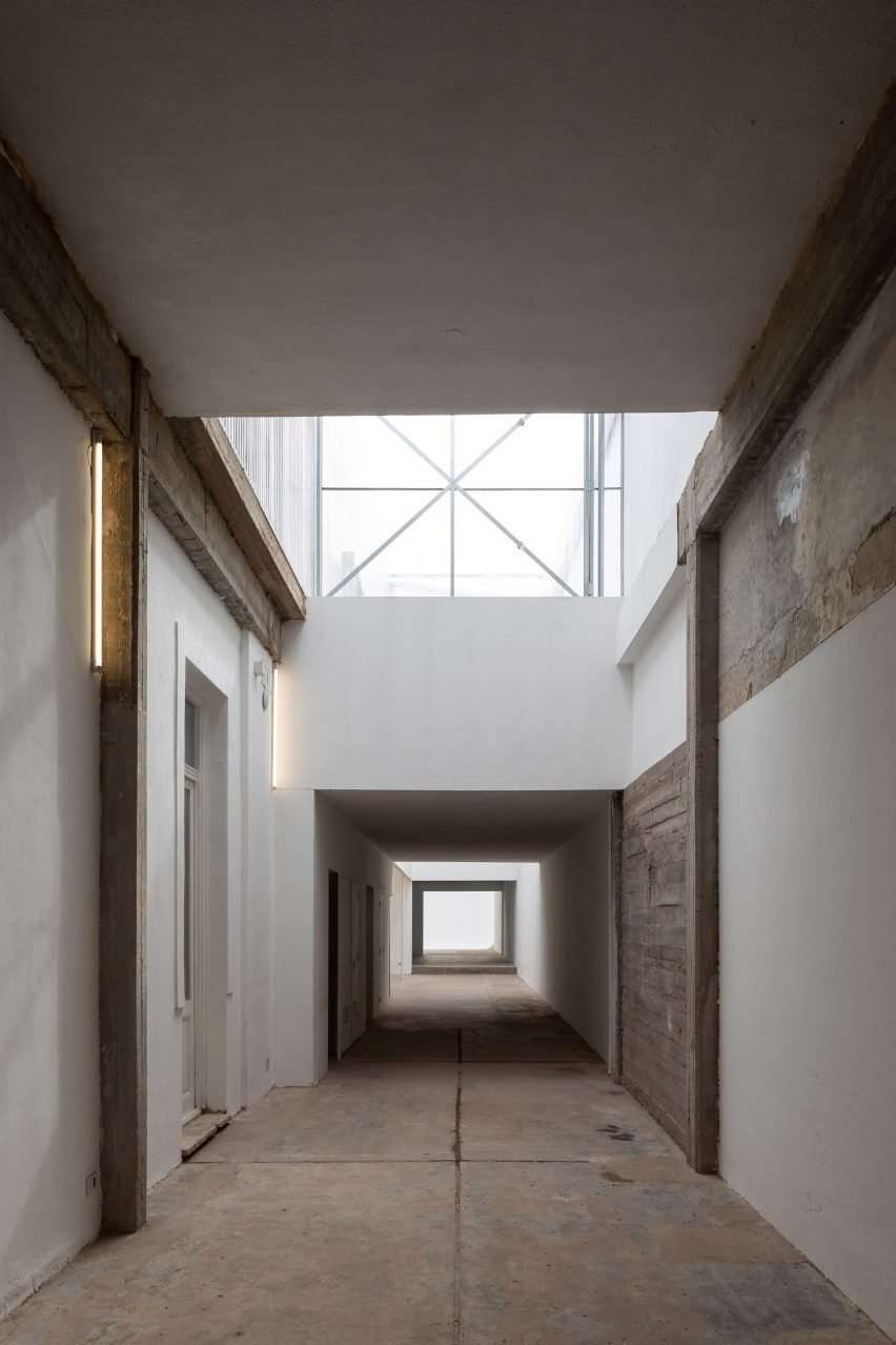 A hallway