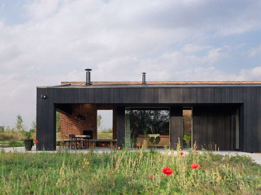 Exterior view of A Modern Oasis in Oxfordshire