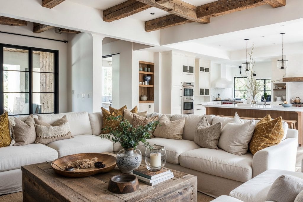 Modern rustic interior design in Los Angeles