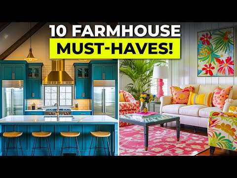 15 Must Try Farmhouse Decor Ideas Transform Your Home with Rustic Elegance and Amazon Finds