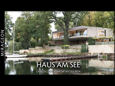 A House that Uncompromisingly Engages with the Elements of Nature | House by the Lake