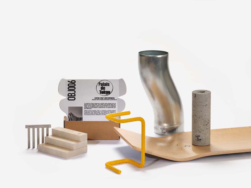 aequo.design develops ambiguous design objects from industrial materials for palais de tokyo
