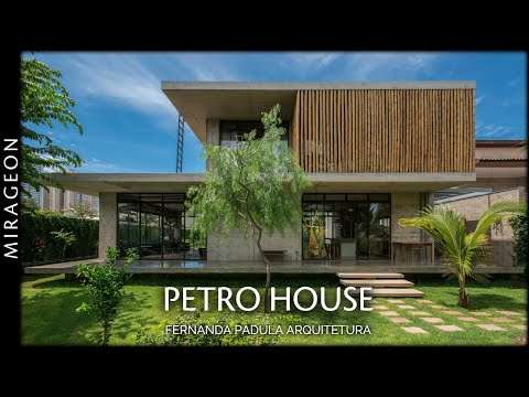 Bamboo and Concrete in Brazilian Modern Home | Petro House