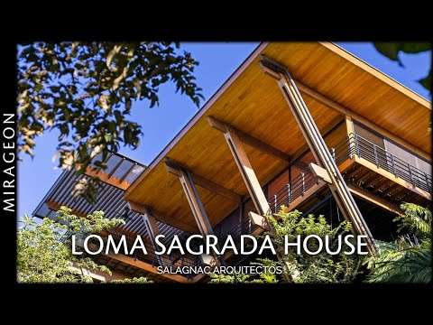 How a House on the Trees That Regenerates the Devastated Land | Loma Sagrada House