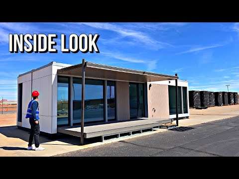 Made in America – Inside Look at the Company attempting to Build 24 PREFAB HOMES per day!!