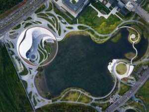 Muda Architects completes circular museum dedicated to traditional Chinese medicine