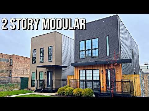 So much Space! Inside Look at 2 Story PREFAB HOMES as an Affordable Option in America