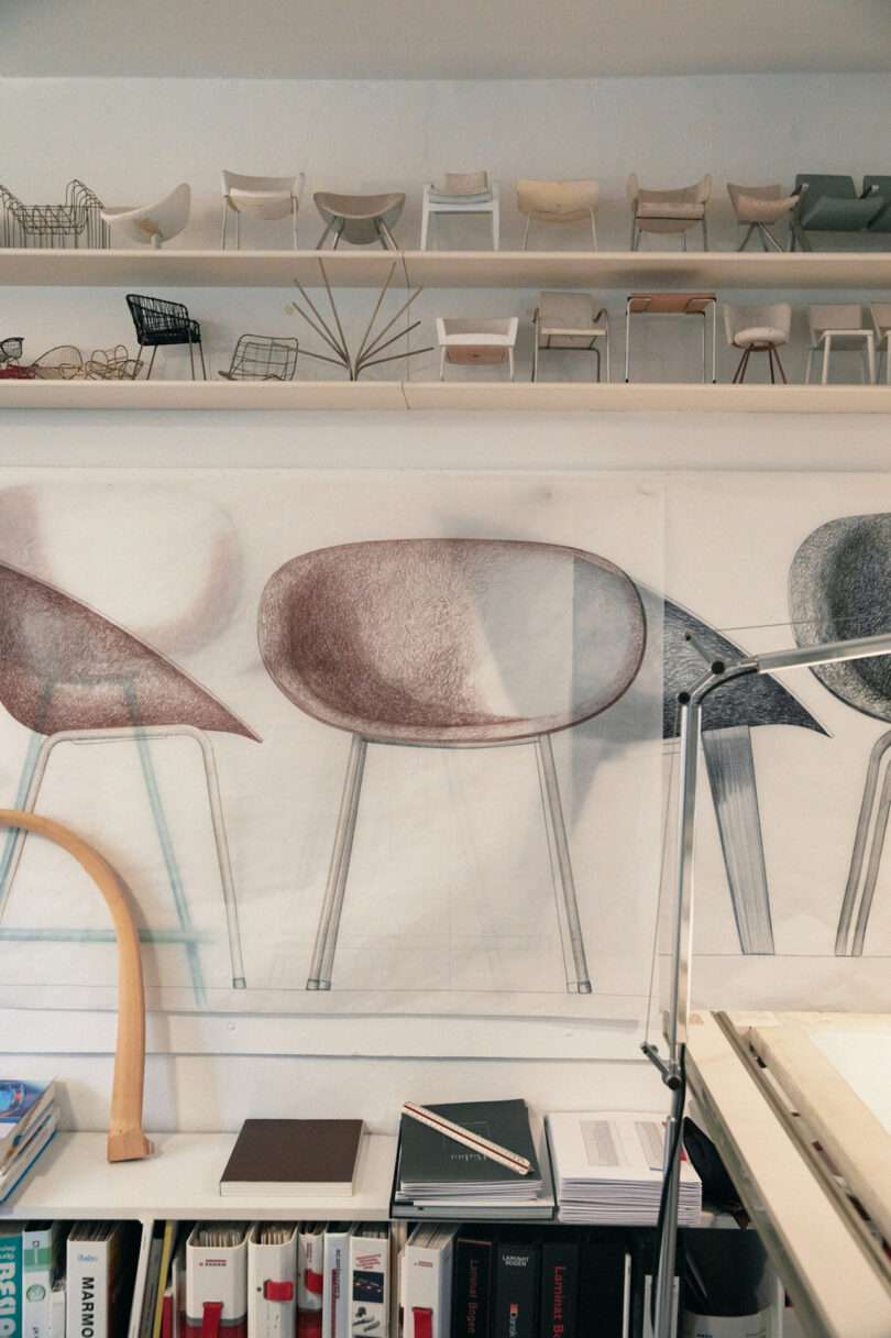 chair prototypes and sketches