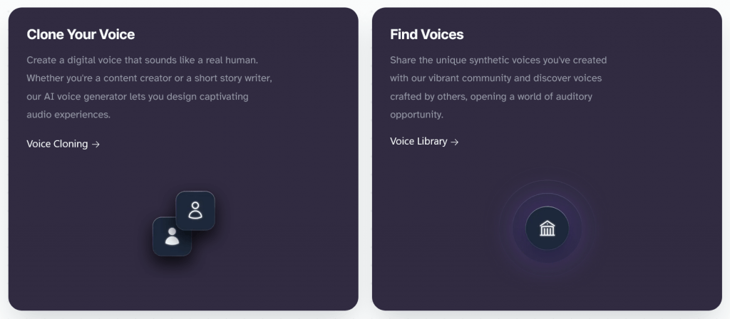 Best AI app for voice generating, image credit ElevenLabs