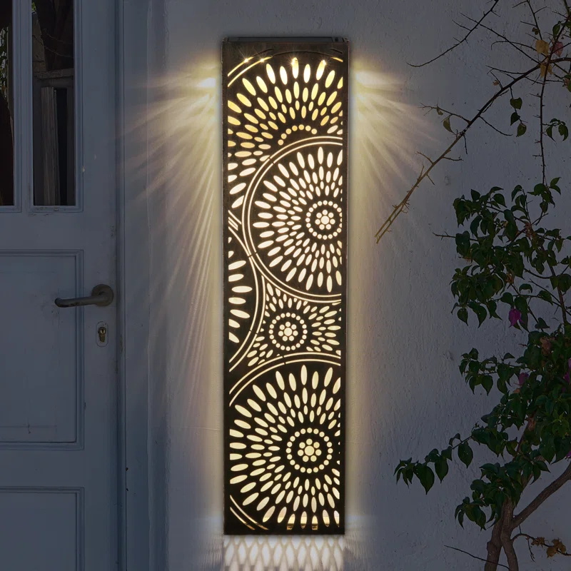 light up patio porch decor