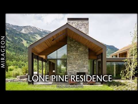 A House Conceived as an Abstraction of Vernacular Ranch Structures | Lone Pine Residence