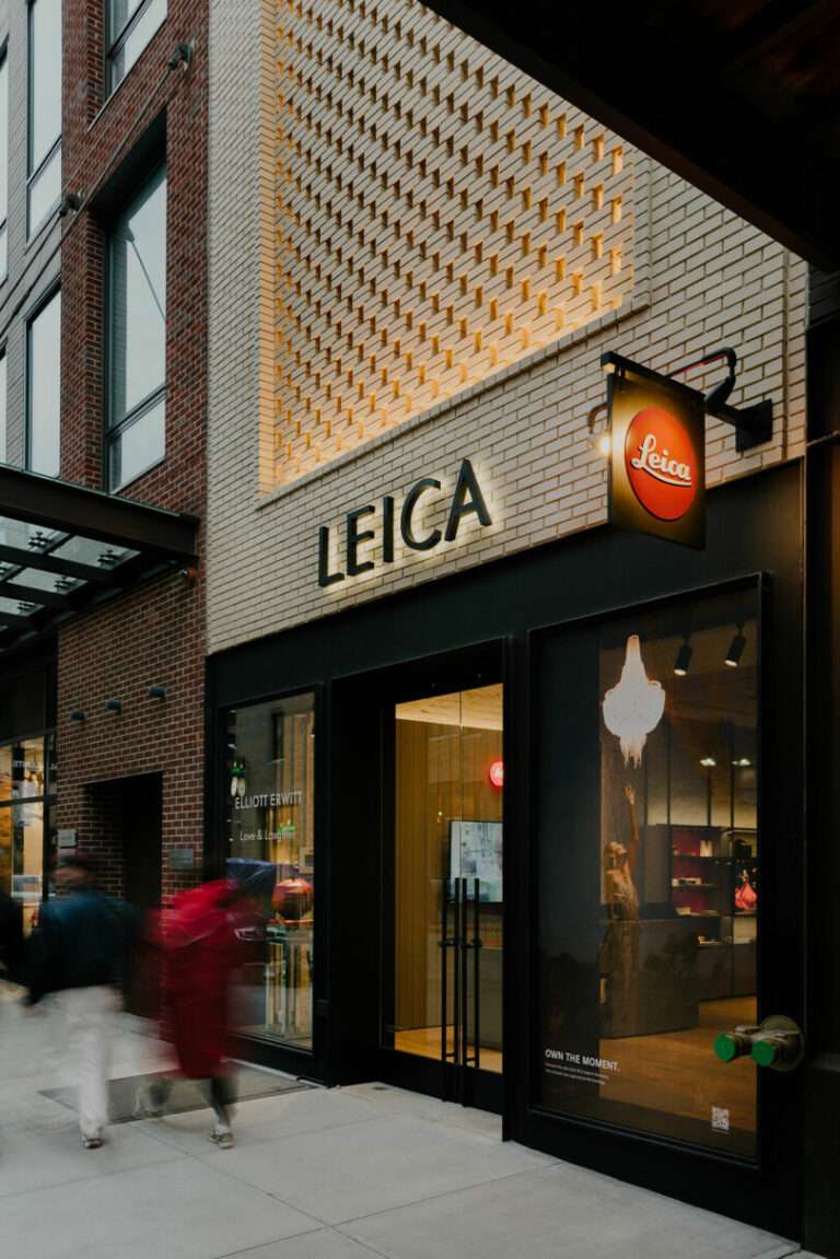 Brick Beguiles in Retail Design for Leica’s New Manhattan Store