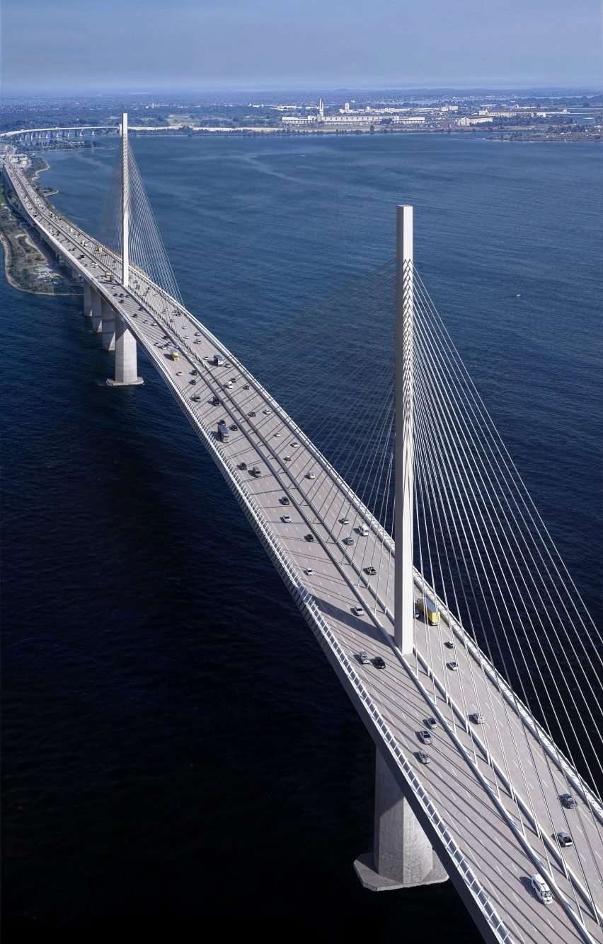 Cable stayed bridge