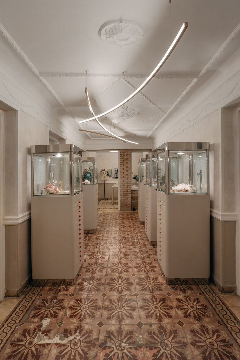 eleni marneri gallery brings jewelry and perfume inside a neoclassical building in athens