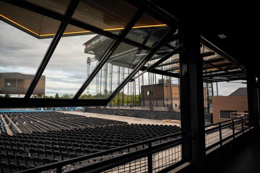 Amphitheatre in Maine