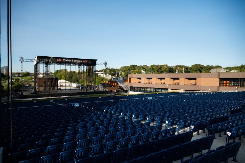 Open-air theatre in Maine