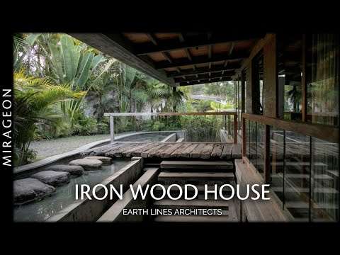 Extreme Rusticity with Elegance in a Minimalist Home | Iron Wood House