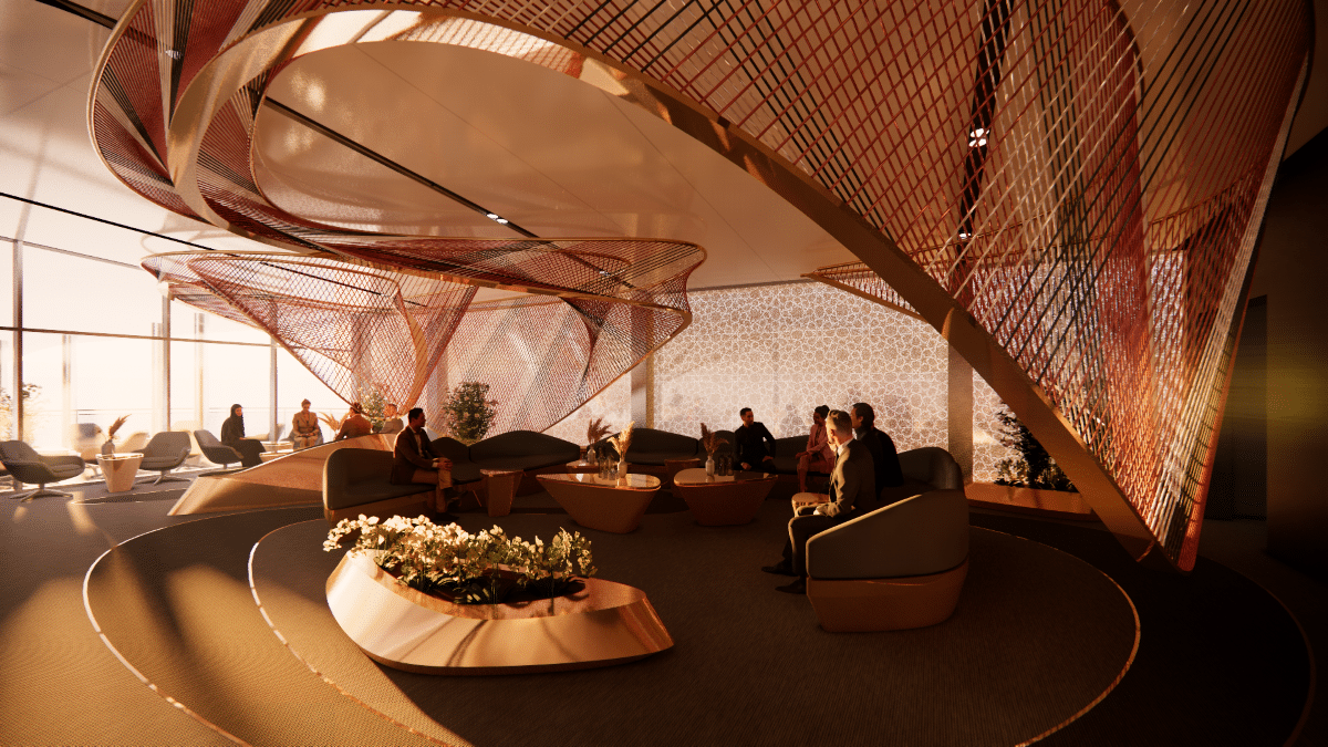 Kuwait Pavilion by Laboratory for Visionary Architecture at World Expo 2025 in Osaka