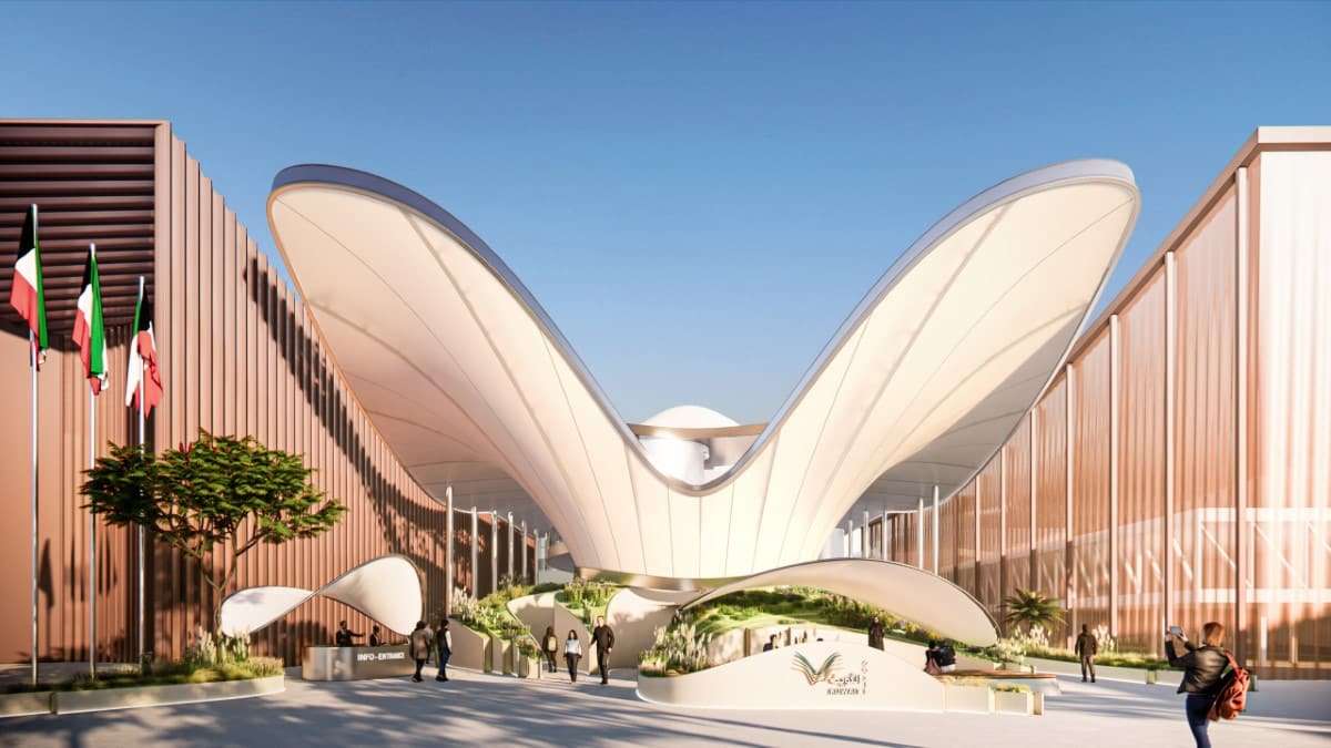 Kuwait Pavilion by Laboratory for Visionary Architecture at World Expo 2025 in Osaka