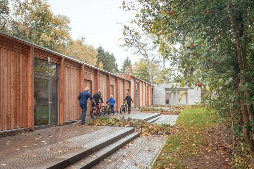 Exterior view of teaching space in Scotland