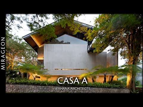 Modern Home Blending Family Life With Lush Nature | Casa A