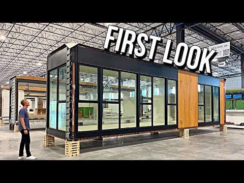 Official First Look at the Newest PREFAB HOME Factory in America!!