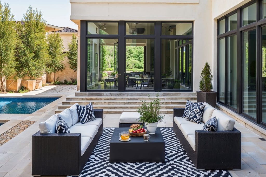 Contemporary Patio Outdoor Design by DECORILLA