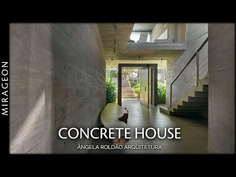 Surrounded by Lush Nature | Concrete House