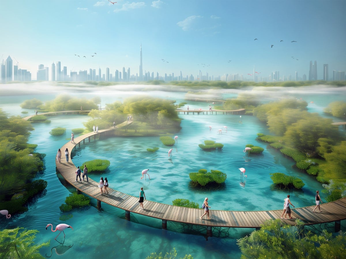 Dubai Mangroves Rendering