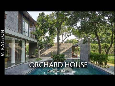 An Elegant Family Villa Intertwined With a Mature Orchard | Orchard House