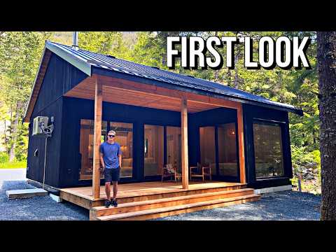 I Went Into the Mountains to See a Cottage Style PREFAB HOME and it Exceeded Expectations!