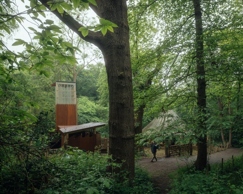 Woodand education centre in London