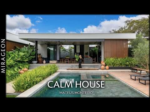 An Emotional Refuge Surrounded by Plants | Calm House