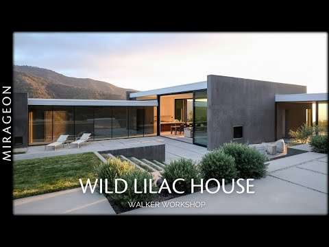 A Glass-and-Stucco Retreat Outside Los Angeles Stands Up to the Sun | Wild Lilac House